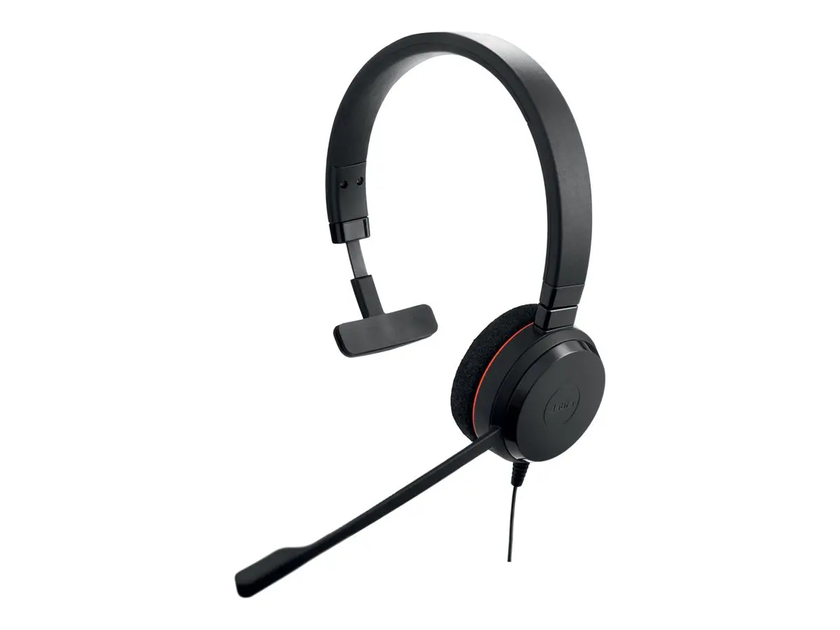 JABRA Evolve 20 MS mono Headset on-ear convertible wired USB-C noise isolating - image 6