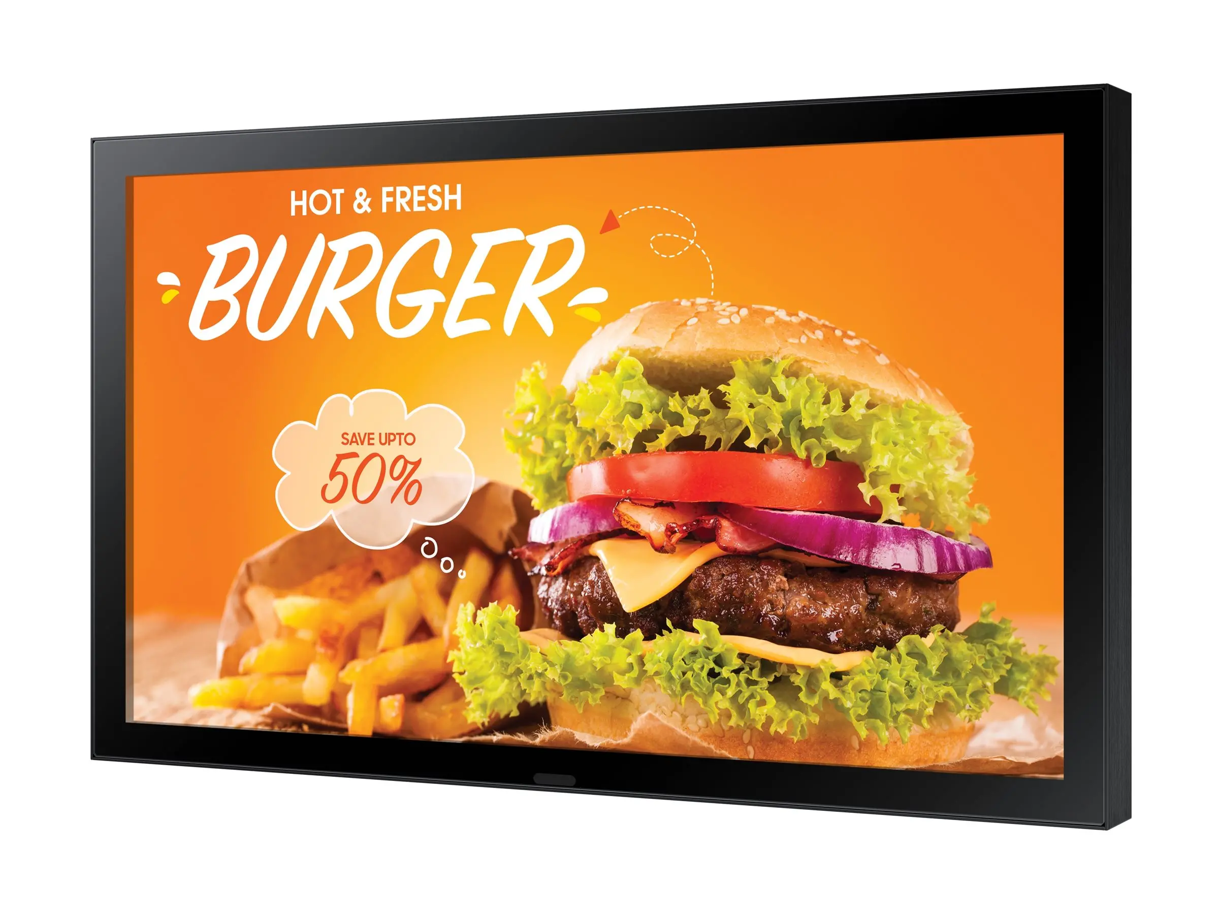 Широкоформатен дисплей, Samsung 24" OHB Outdoor Signage, IP56, 24/7, 3500nits Black - image 7