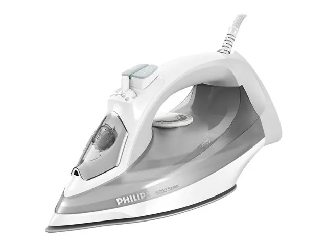 PHILIPS Парна Ютия Series 5000 40g/min 160g steam boost SteamGlide Plus 2400 W white/gray