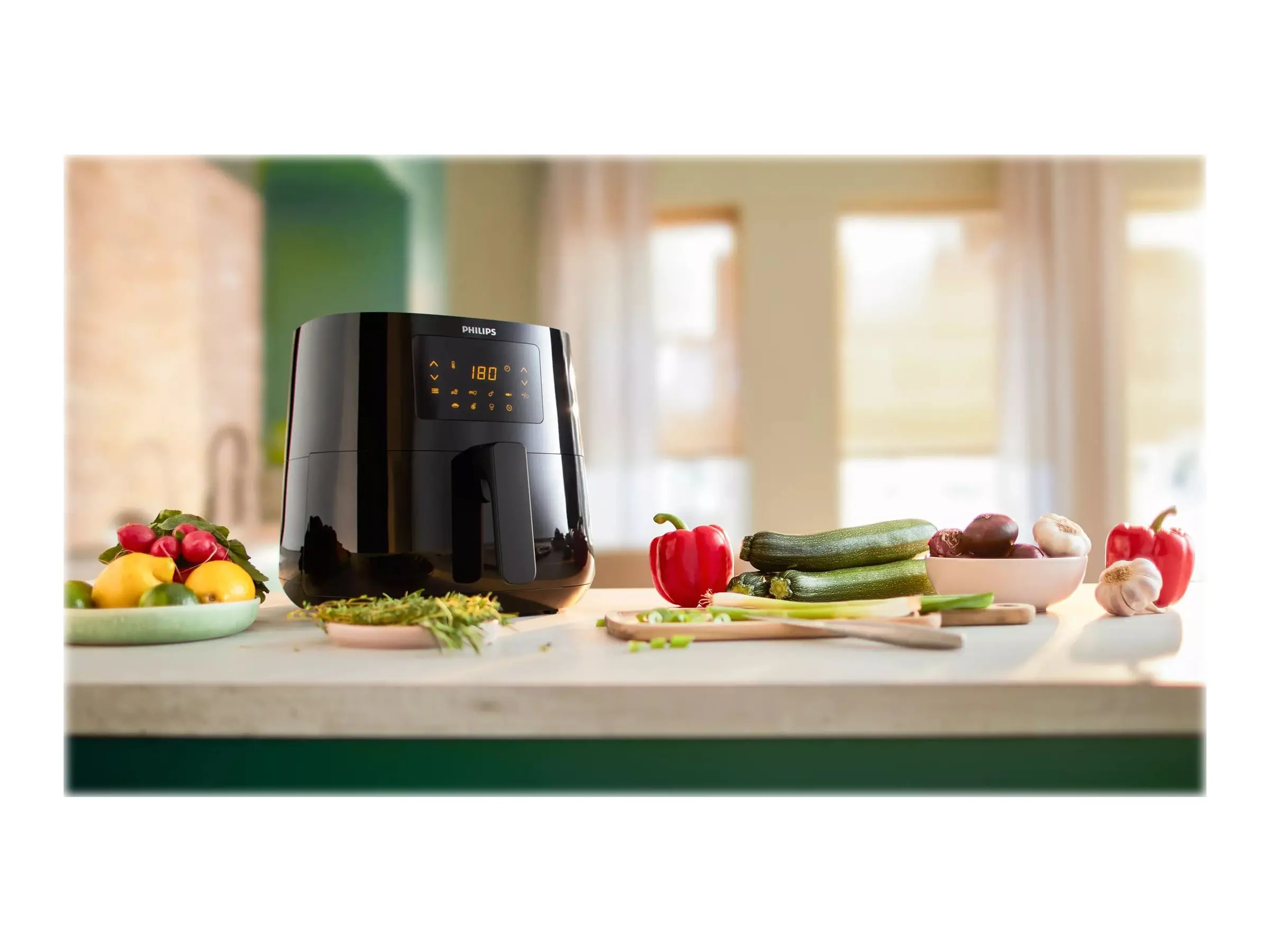 PHILIPS Airfryer Essential XL 1200g Air Auto off Black - image 3