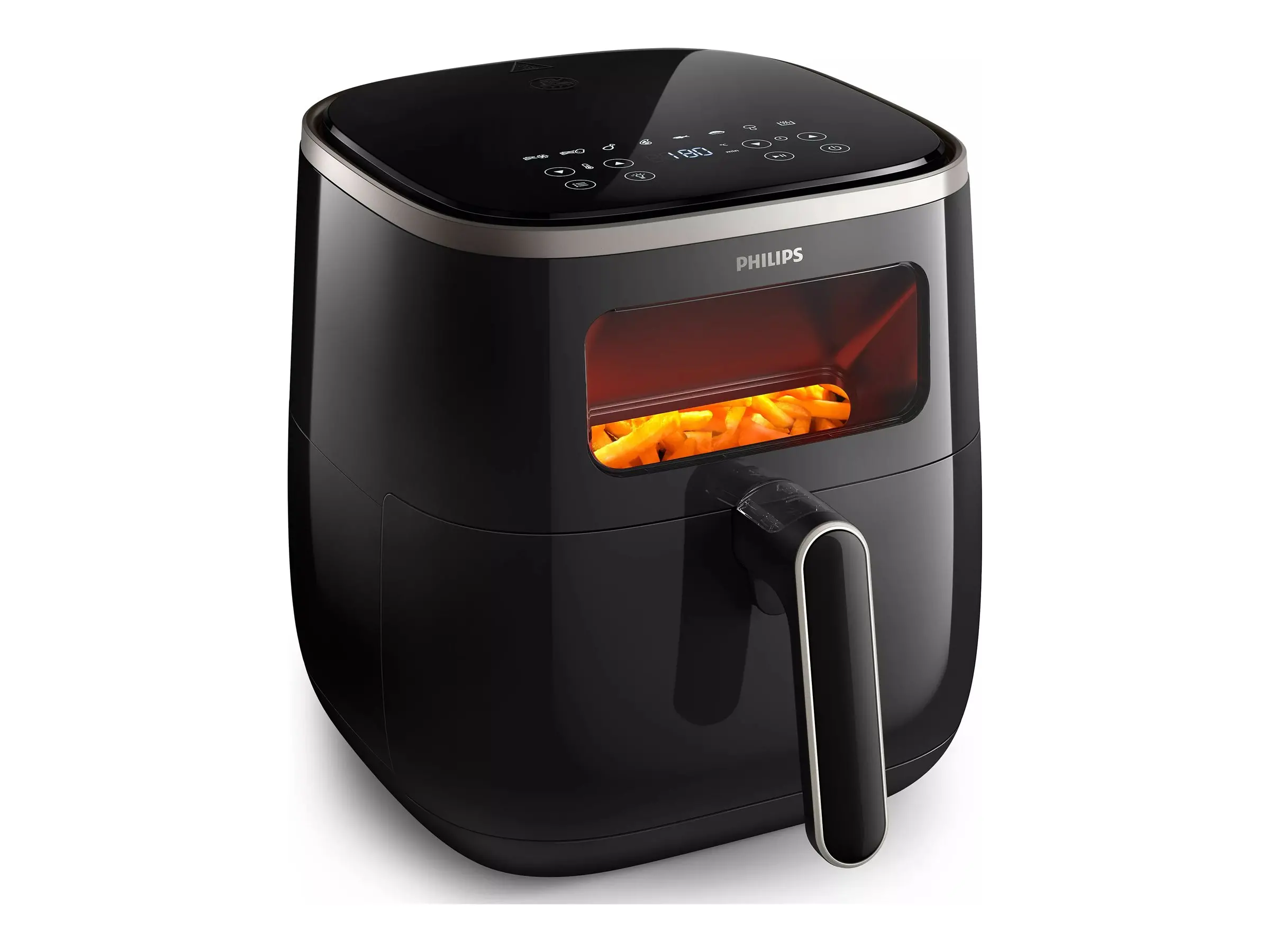PHILIPS Airfryer 5.6L 1700W see though window NutriU App black - image 2