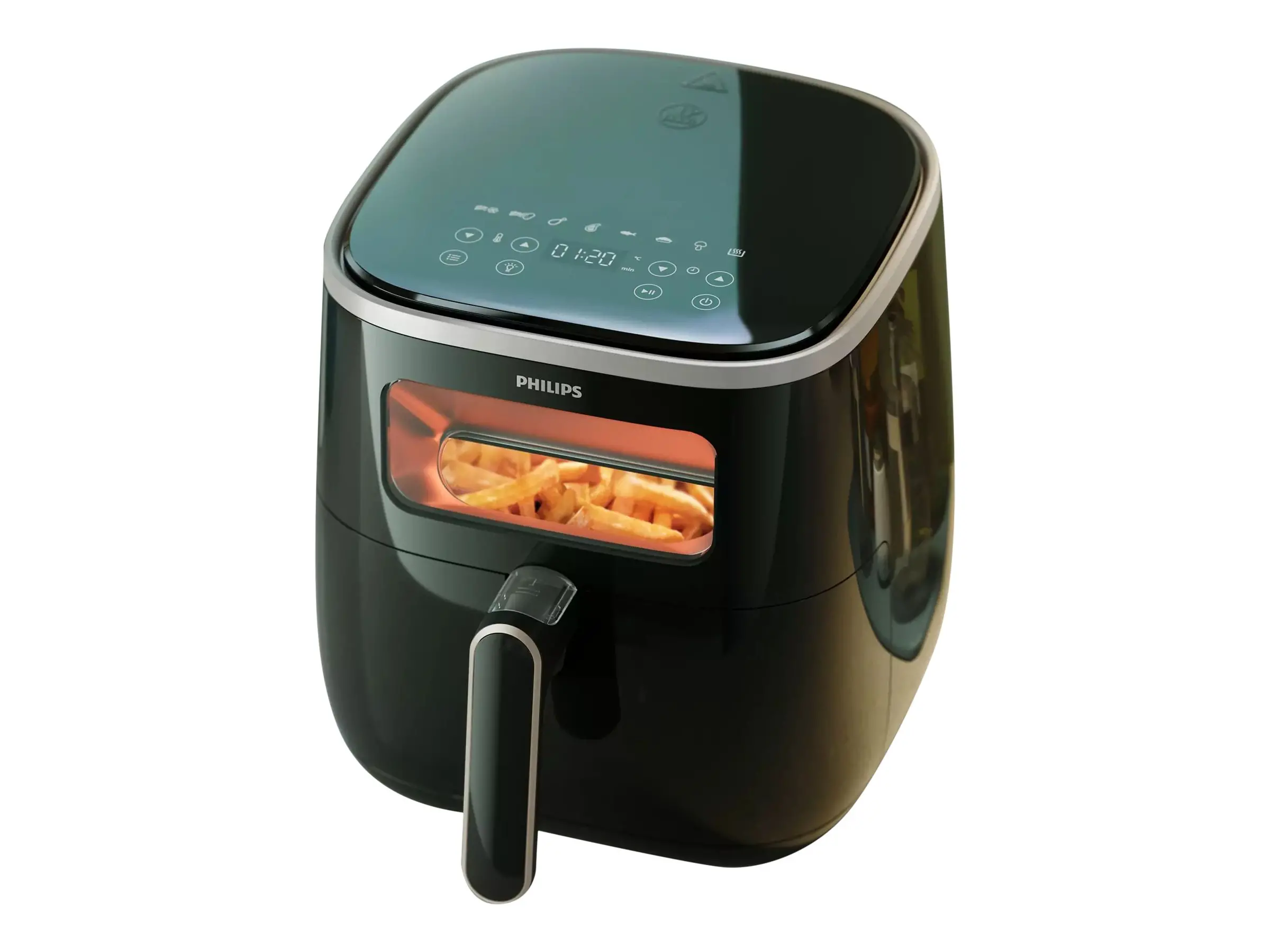 PHILIPS Airfryer 5.6L 1700W see though window NutriU App black - image 3