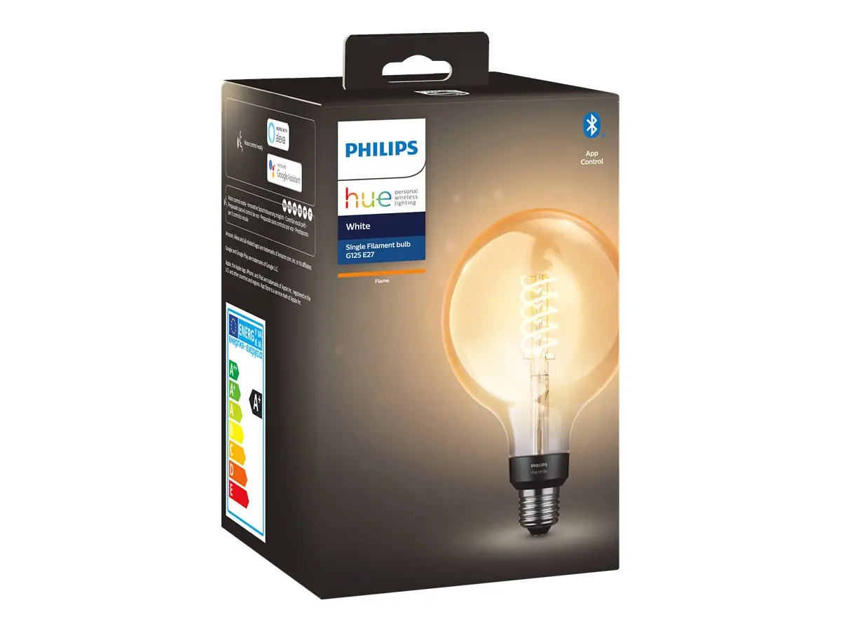 PHILIPS HueW 7W Fil G125 EUR E27 - image 1