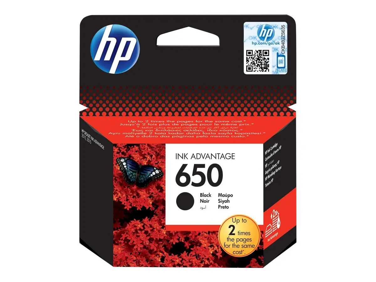 HP 650 ink cartridge black standard capacity 360 pages 1-pack - image 10