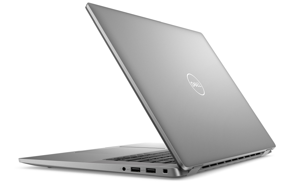 Лаптоп, Dell Latitude 7640, Intel Core i5-1345U vPro (12 MB cache, 10 cores, up to 4.70 GHz), 16.0" FHD+ (1920x1200) AG, IPS, 250 nits, 16 GB, LPDDR5, 4800 MT/s, integrated, 512 GB SSD PCIe M.2, Intel Iris Xe Graphics, FHD IR Cam and Mic, WiFi 6E, FPR, SCR, Back - image 4