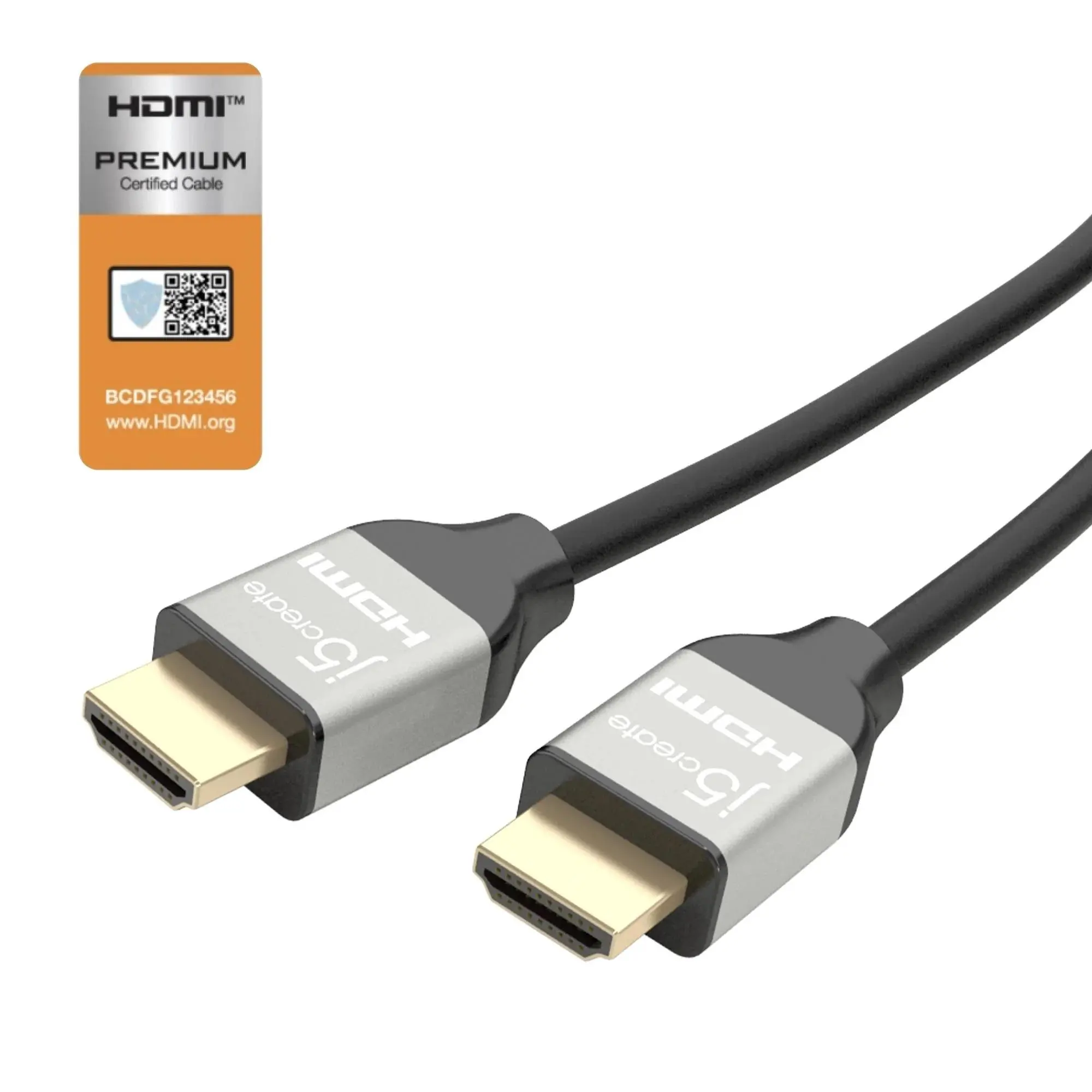 Кабел j5create JDC52, HDMI мъжко - HDMI мъжко, Ethernet, 4K, 2 m - image 1