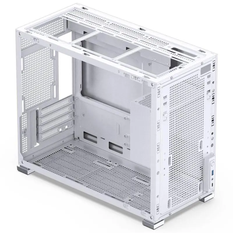 Кутия Jonsbo D31 Mesh Screen TG, mATX, Бял - image 7