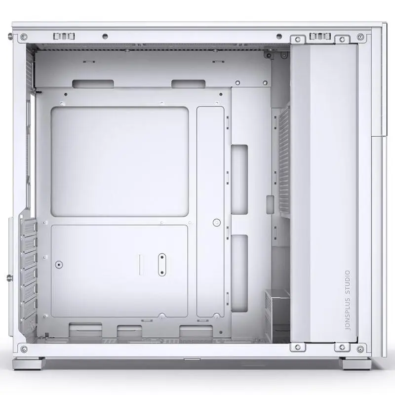 Кутия Jonsbo D41 Screen TG, mATX, Бял - image 4