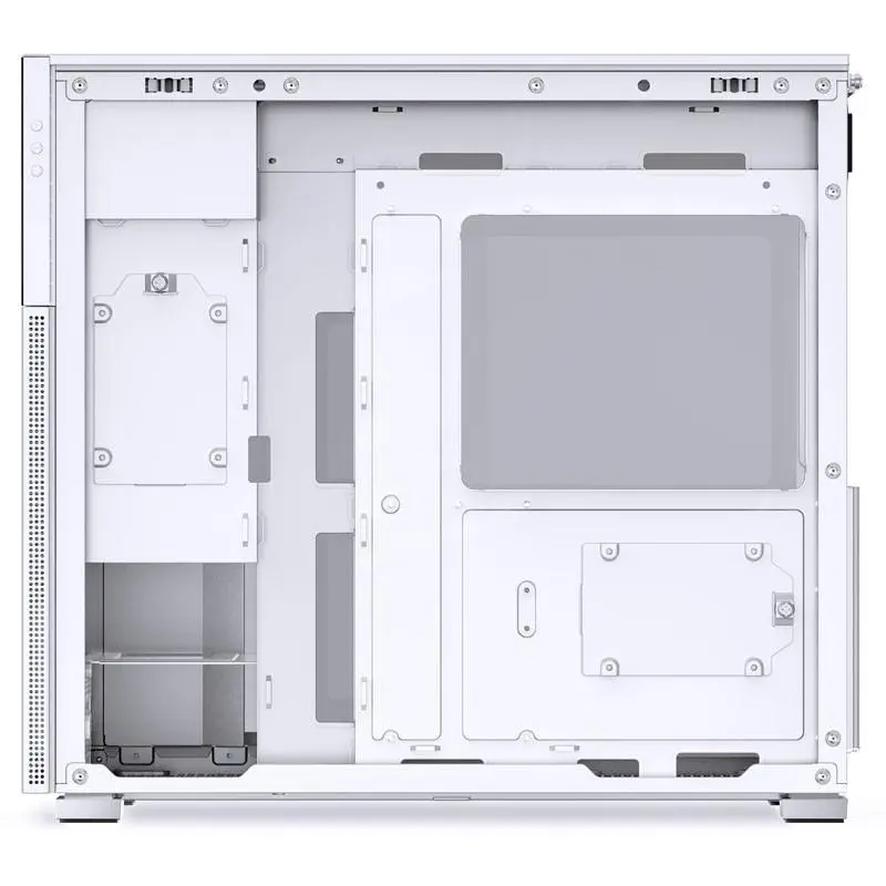 Кутия Jonsbo D41 Screen TG, mATX, Бял - image 5