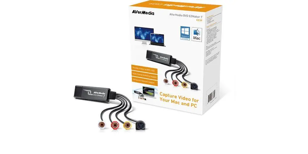 Външен кепчър AVerMedia DVD EZMaker 7, USB 2.0 - image 3