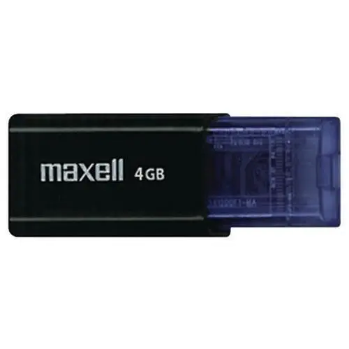 USB памет MAXELL FLIX, USB 2.0, 4GB, Черна - image 1