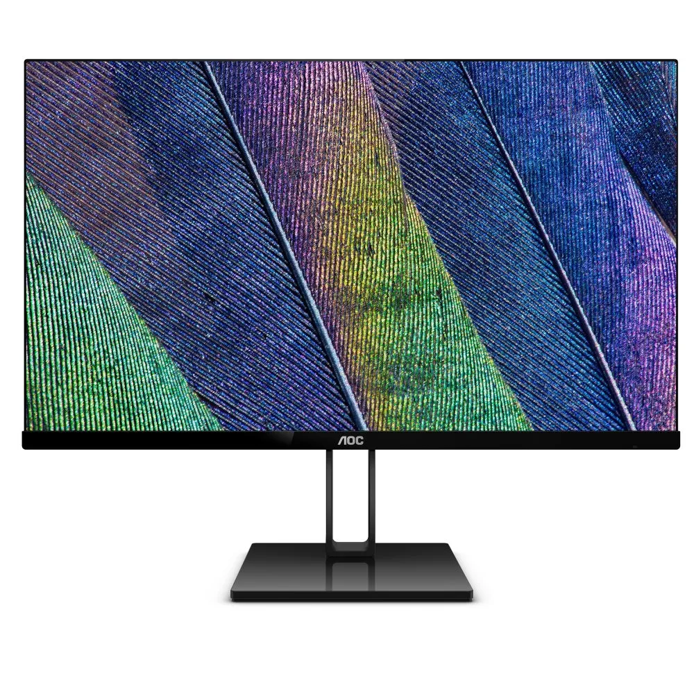 Монитор, AOC 22V2Q, 21.5" Wide IPS LED, 4 ms, 1000:1, 50M:1 DCR, 250 cd/m2, FHD 1920x1080@60Hz, FlickerFree, Low Blue Light, HDMI, DP, Headphone Out, Black