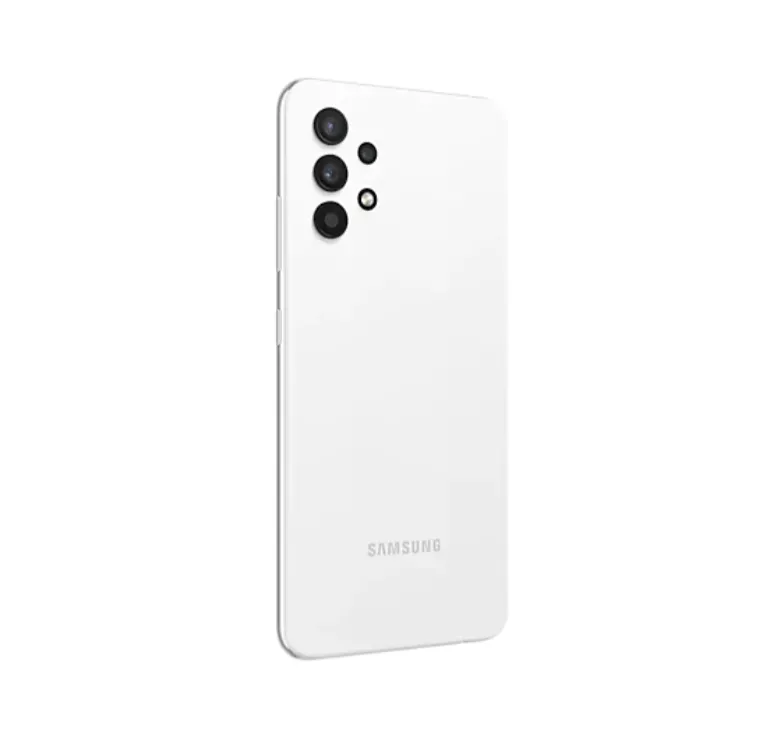 Мобилен телефон, Samsung SM-A325 GALAXY A32 128 GB, Octa-Core (2x2.0 GHz, 6x1.8 GHz), 4GB RAM, 6.4" 1080x2400 90 Hz Super AMOLED, 64.0 MP + 8.0 MP + 5.0 MP + 5.0 MP, 5000 mAh, 4G, Dual SIM, White - image 4