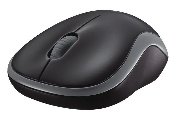 Мишка, Logitech Wireless Mouse M185 Swift Grey - image 2