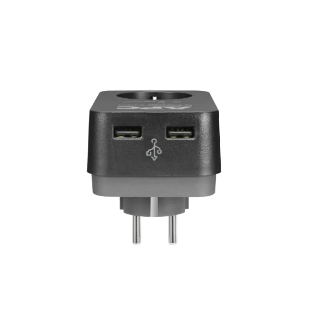 Филтър, APC Essential SurgeArrest 1 Outlet 2 USB Ports Black 230V Germany - image 2