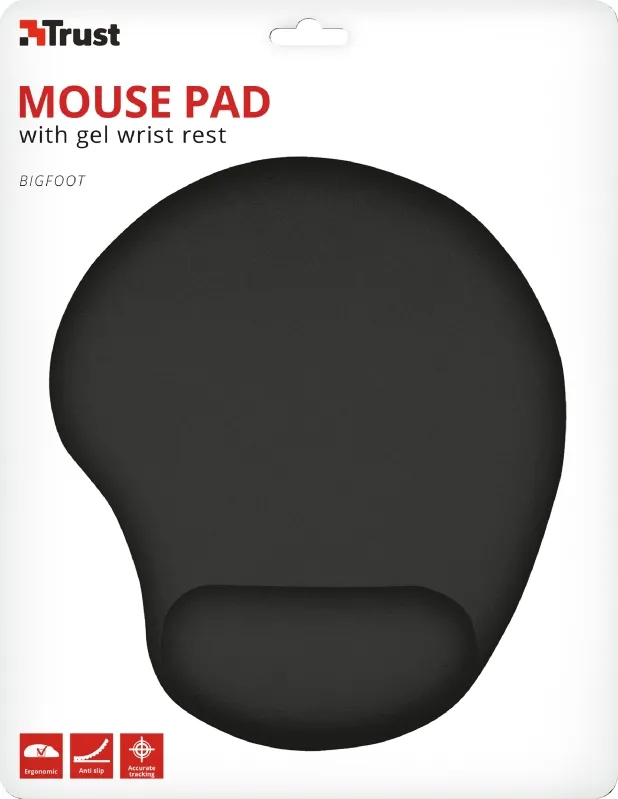 Подложка за мишка, TRUST Bigfoot Mousepad - black - image 3