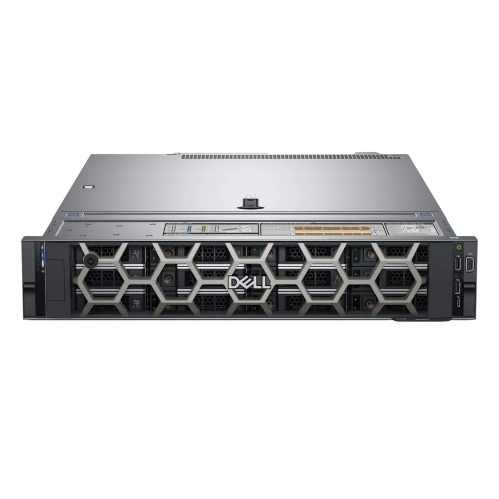Сървър, Dell PowerEdge R540, Intel Xeon Silver 4210R (2.4G, 10C, 13.75M), 16GB 3200 RDIMM, 480GB SSD, PERC H730P, iDRAC9 Enterprise, Redundant PS (1+1) 495W, Chassis 12 x 3.5" Hot Plug, 3Y Basic NBD