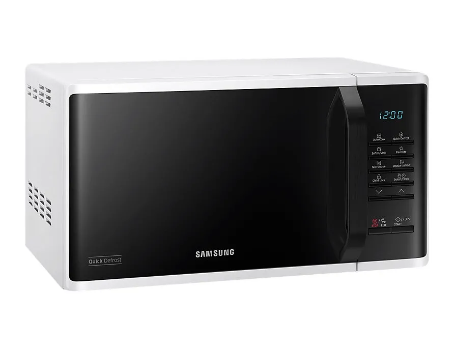 Микровълнова печка, Samsung MS23K3513AW, Microwave, 23l, 800W, LED Display, White - image 6