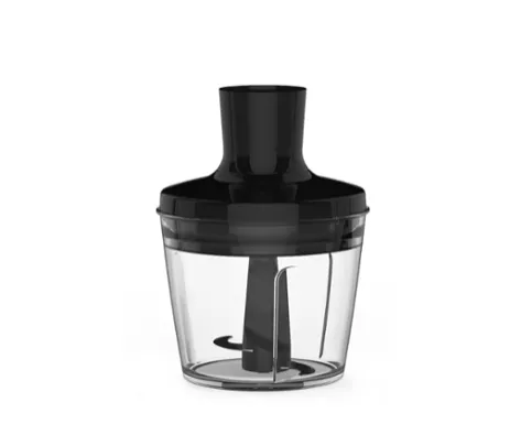 Пасатор, Tefal HB656838, Handblender QuickChef, 1000 W, 3 in 1, 20 Speed+ turbo, Container 0.8 liters, 0.5 liters Mini Chopper, Whisk, black - image 1