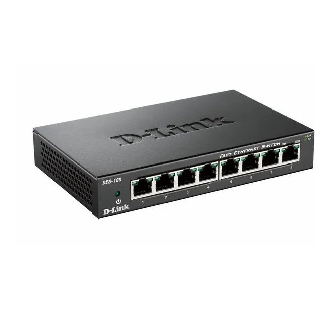 Комутатор, D-Link 8-port 10/100 Desktop Switch