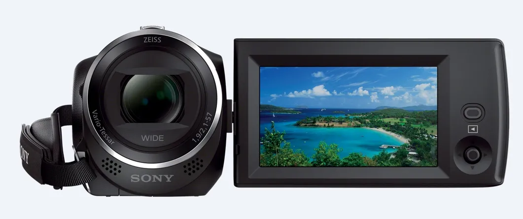 Цифрова видеокамера, Sony HDR-CX240E black - image 3