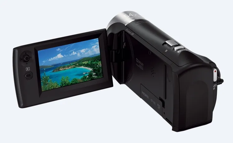Цифрова видеокамера, Sony HDR-CX240E black - image 5