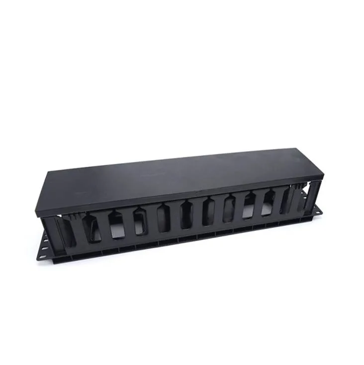 Аксесоар, Formrack 19" 2U Cable Management Panel with PVC trunking cut 2U 482x88x87mm