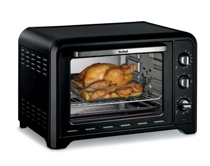 Фурна, Tefal OF484811 , Optimo 39L, 2000W (grill 1000W), mechanical thermostat (max 240°C), timer (120min),4 cooking programs, reversible shelf, black - image 1