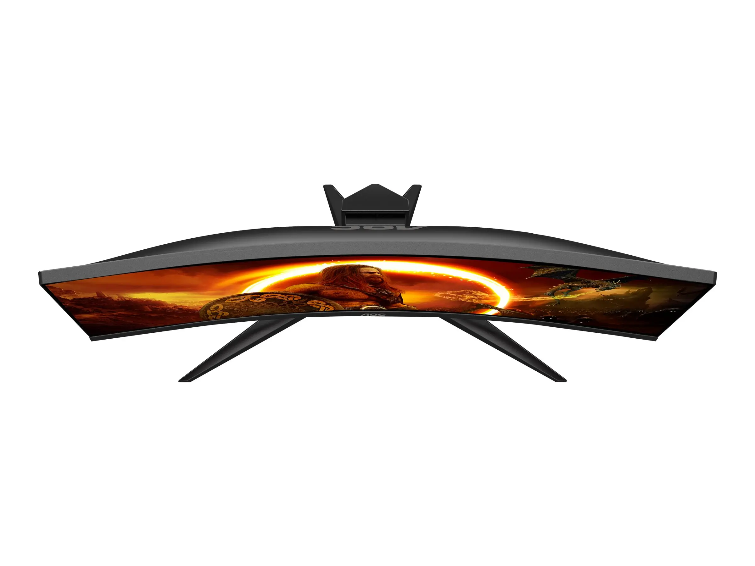 Монитор, AOC C24G2AE/BK, 23.6" Curved 1500R VA WLED, 1920x1080@165Hz, 4ms GtG/1ms MPRT, 250cd/m, 3000:1, DC80M:1, FreeSync Premium, FlickerFree, Low Blue Light, 2Wx2, Tilt, D-SUB, 2xHDMI, DP - image 7