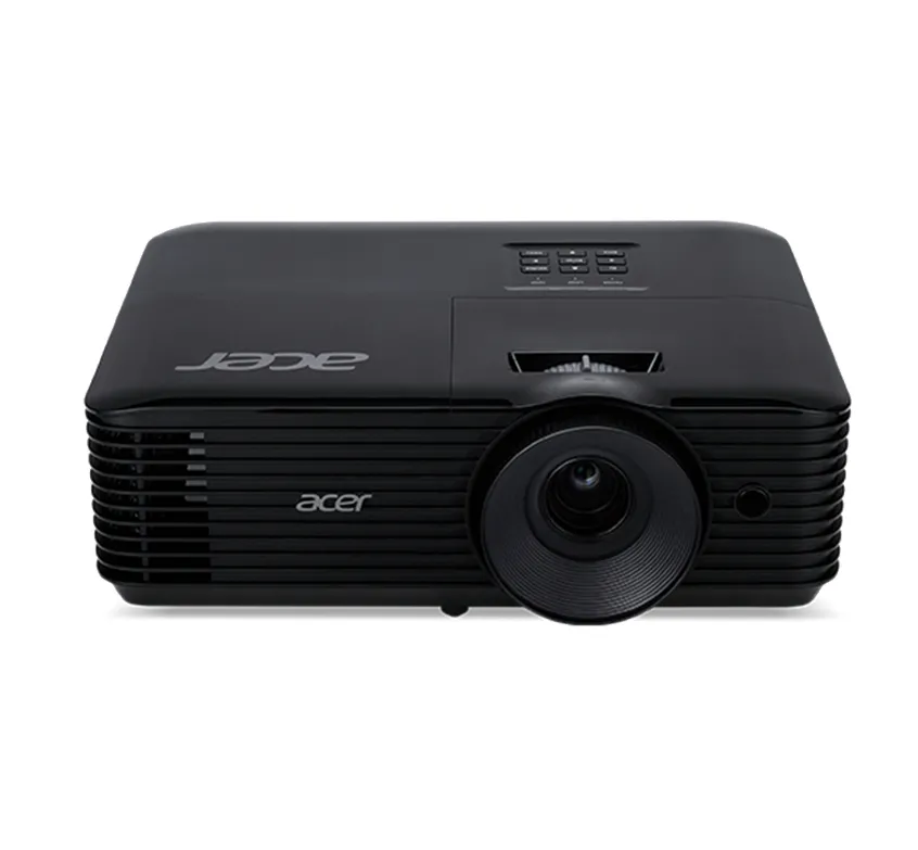 Мултимедиен проектор, Acer Projector X1128H, DLP, SVGA (800x600), 4500Lm, 20 000:1, 3D ready, 40 degree Auto keystone, ACpower on, HDMI, VGA, RCA, USB(Type A, 5V/1.5A), Audio in, 1x3W, 2.7kg, Black - image 1