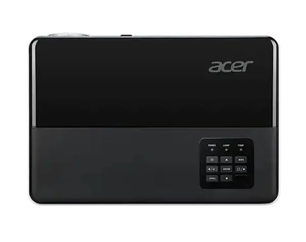 Мултимедиен проектор, Acer Projector XD1320Wi, LED, WXGA (1280x800), 4000 LED lm (1600 ANSI lm), 1M:1, 3D ready, LED lamp life -up to 30000 hours, VGA in, 2xUSB(Type A, 5V/1A, dongle), Miracast, Wifi dongle included, RCA, Audio in/out, 1x3W, Bag, 2.1Kg, Black - image 2