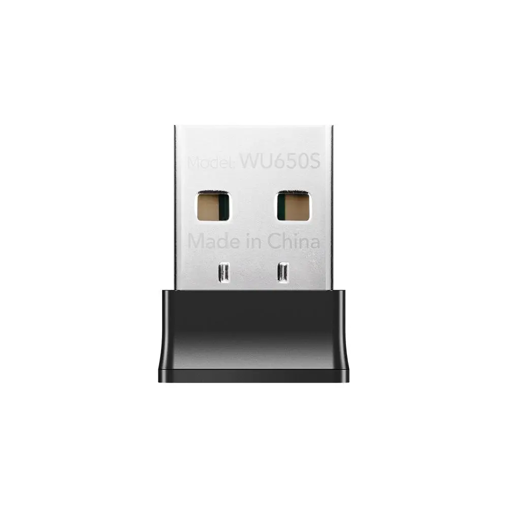 Безжичен нано адаптер Cudy WU650S, USB 2.0, 2.4/5 Ghz, Вградена антена 2dBi - image 1