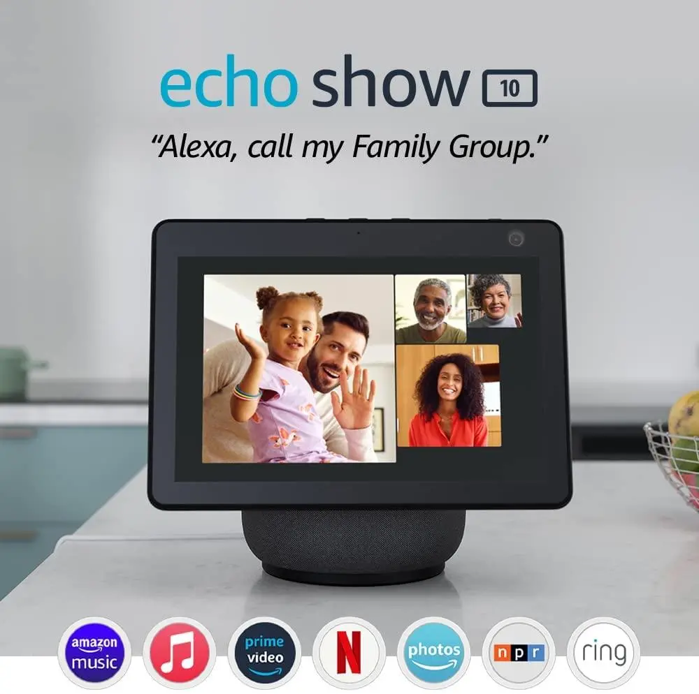 Смарт тонколона Amazon Echo Show 10 (Gen 3), Сензорен екран, Гласов асистент, Черна - image 5