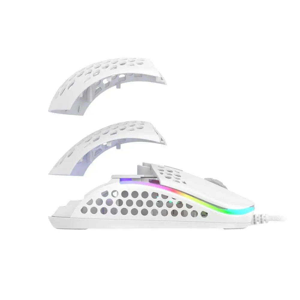 Геймърска мишка Xtrfy M42 White, RGB, Бял - image 8