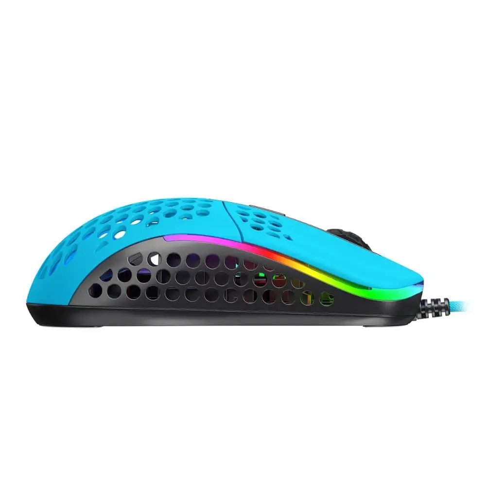 Геймърска мишка Xtrfy M42 Miami Blue, RGB, Син - image 4