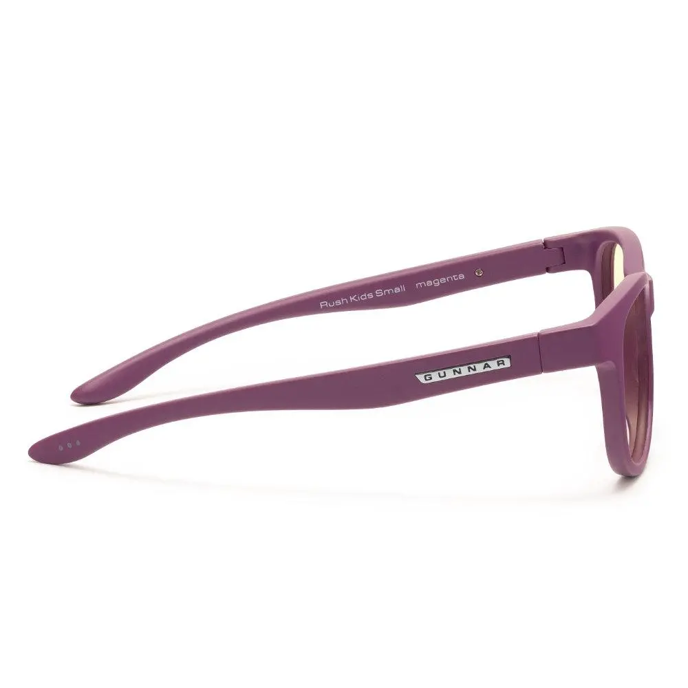 Детски компютърни очила GUNNAR Rush Kids Small, Amber Natural, Лилав - image 2