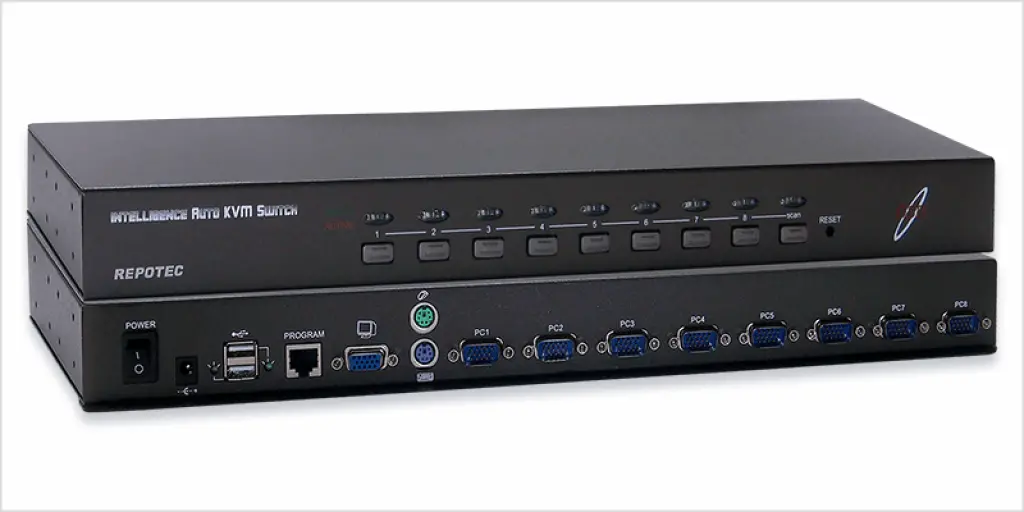 Адаптер, REPOTEC RP-KVM871 KVM 8PORT USB SWITCH