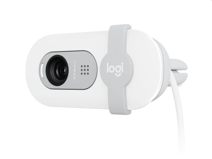 Уебкамера, Logitech Brio 100 Full HD Webcam - OFF-WHITE - USB - N/A - EMEA28-935 - WEBCAM - image 3