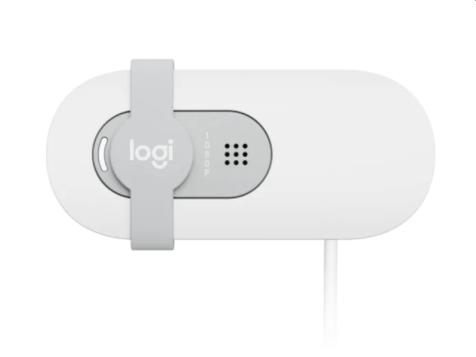 Уебкамера, Logitech Brio 100 Full HD Webcam - OFF-WHITE - USB - N/A - EMEA28-935 - WEBCAM - image 4