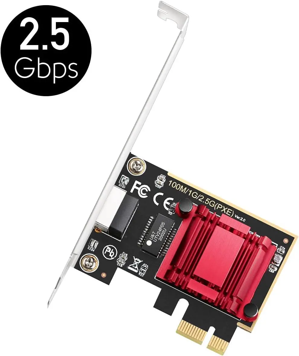 Мрежова карта Cudy PE25, PCIe, 10 Mbps/ 100 Mbps/ 1 Gbps/ 2.5 Gbps - image 1