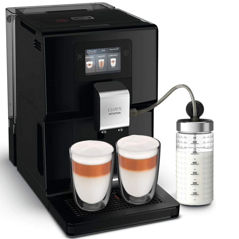 Кафеавтомат, Krups EA873810, ESP intuition preference milk pot total, black - image 3