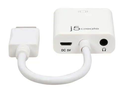 Аудио видео адаптер j5create JDA213 HDMI към VGA - image 1