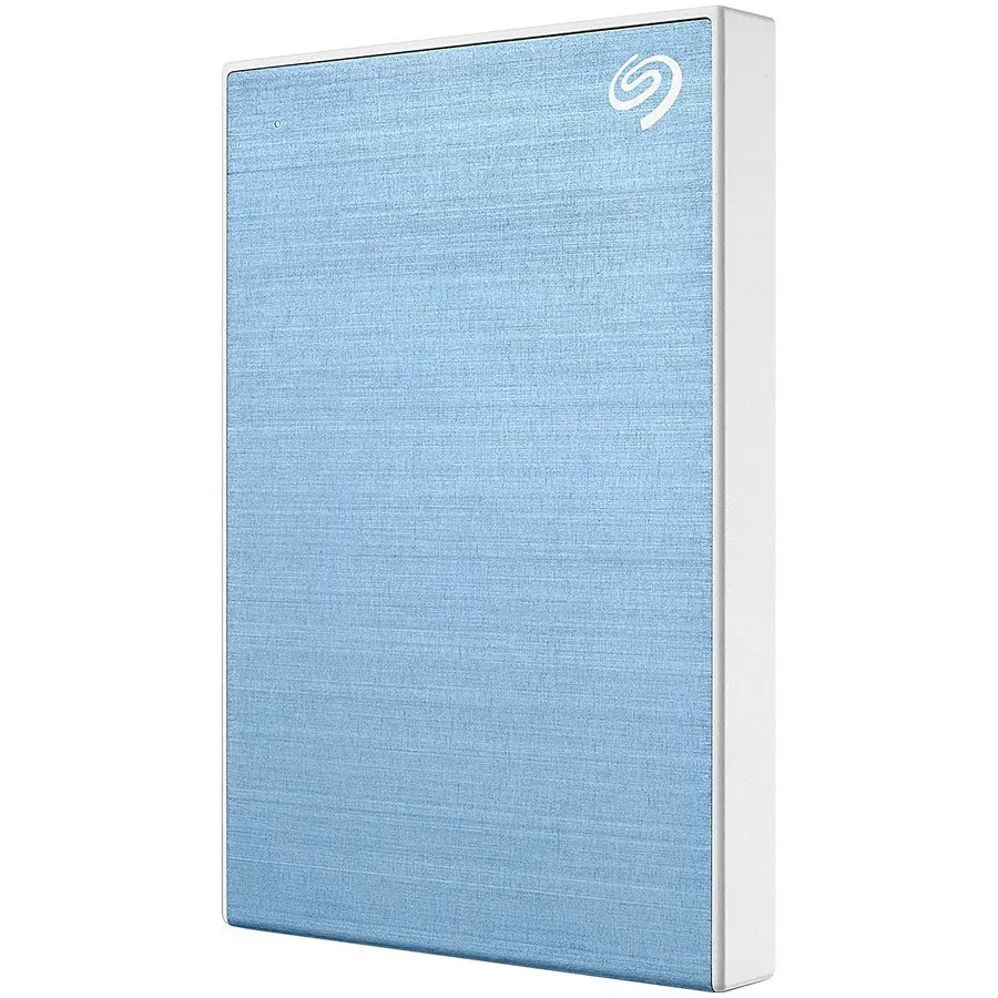 Твърд диск, Seagate One Touch with Password 1TB Light Blue ( 2.5", USB 3.0 )
