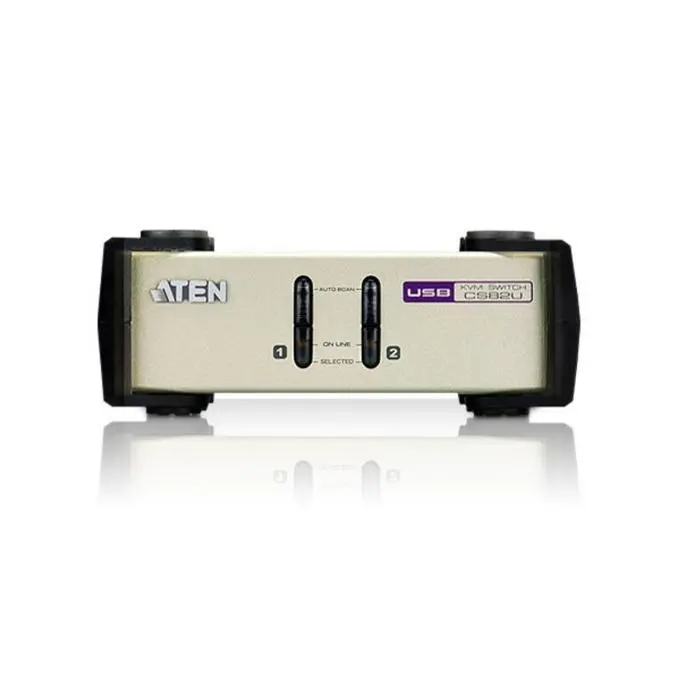 KVMP превключвател, ATEN CS82U, 2-портов, PS/2-USB VGA - image 1