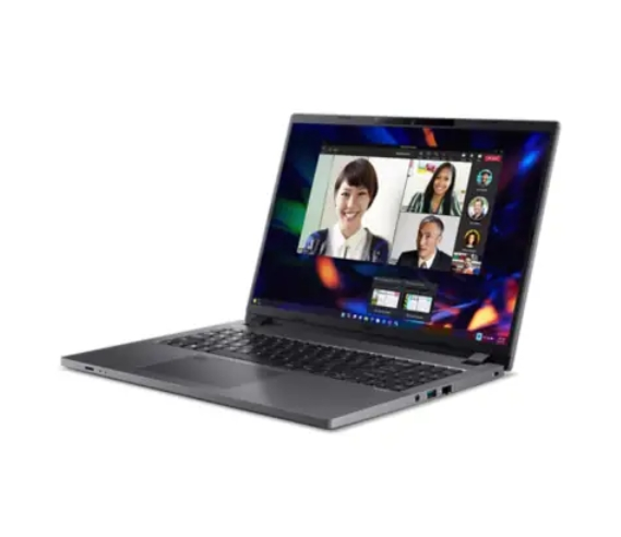 Лаптоп, Acer Travelmate TMP216-51-TCO-75L8, Core i7-1355U, (3.7GHz up to 5.0Ghz, 12MB), 16" IPS SlimBezel (WUXGA 1920 x 1200), 1*16GB DDR4, 1024GB PCIe NVMe SSD, 1x M.2, 1x 2.5" HDD, Intel UMA, FHD cam, FPR, Wi-Fi 6E, BT, KB Backlit, Win 11 Pro, Gray, 3Y War. - image 2