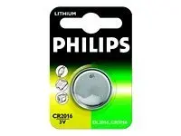 Philips литиева батерия тип копче 3.0V, 1-blister (20.0 x 1.6) - image 1