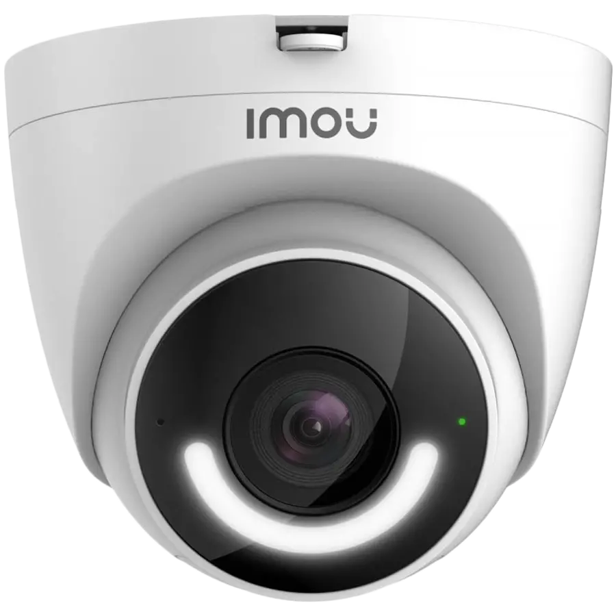 Imou Turret, 2MP IP Wi-Fi camera, 1/2.7" progressive CMOS, H.265/H.264, up to 25 fps; 16xDigital Zoom, 2.8mm lens, IR up to 30m, FOV 114°, 1xRJ-45, micro SD up to 256GB, Built-in Mic &Speaker, spotlight and 110dB siren, IP67, DC12V.