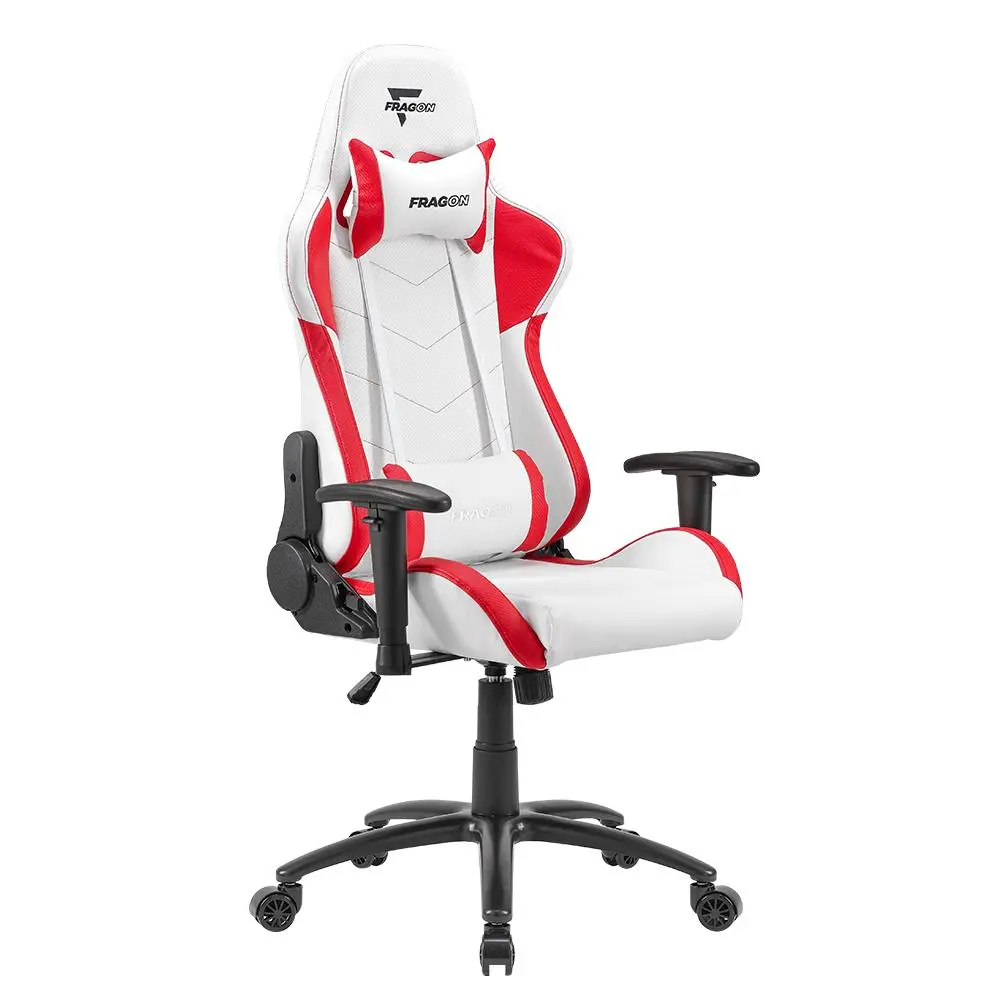 Геймърски стол FragON 2X White/Red - image 1