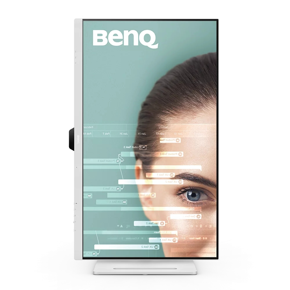 Монитор, BenQ GW3290QT 32" IPS, 5ms, QHD 2560x1440, 75Hz, 99% sRGB, Eye Rem.,Eye-CareU, Flicker-free, LBL, B.I. Gen2, ePaper, 1000:1, 20M:1 DCR, 8 bit, 350cd/m2, HDMI, DP, USB-C 60W, Daisy Chain, 3xUSB 3.2, 2Wx2, HAdj.110mm, Headph.jack, Line In,Tilt, VESA, White - image 4