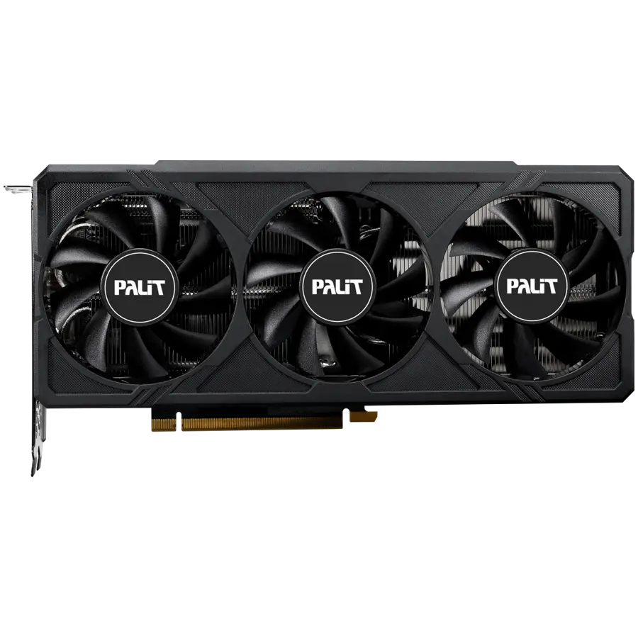 Palit RTX 4060Ti JetStream 16GB GDDR6, 128 bits, 1x HDMI 2.1a, 3x DP 1.4a, 3-fan, 1x 8-pin Power connector, recommended PSU 650W, NE6406T019T1-1061J - image 1